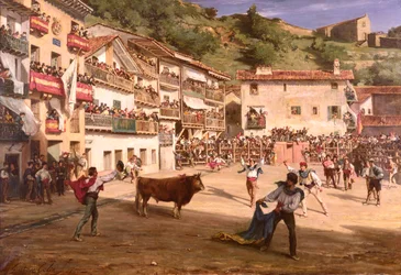 Trainingskampf in Biskaya, 1869